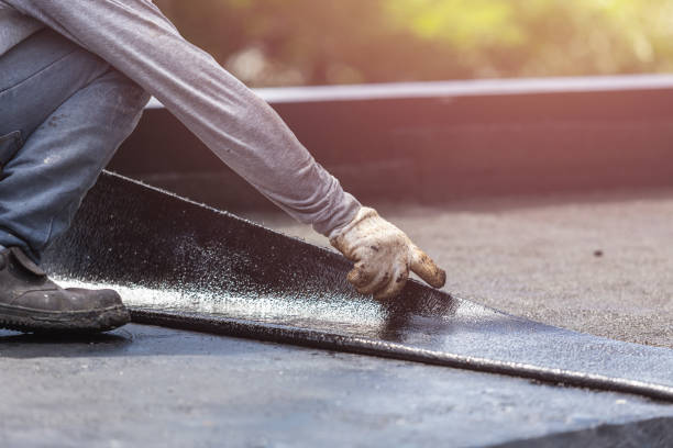 Professional Basement Waterproofing technician working in Sherwood, OR
